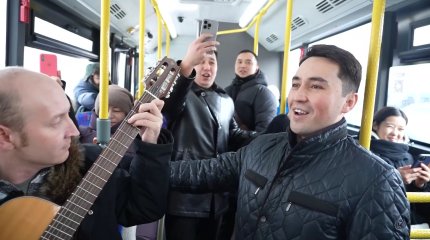 Ұлттық ұлан сарбаздары "Жеңіске 100 күн қалғанда" республикалық акциясын бастады