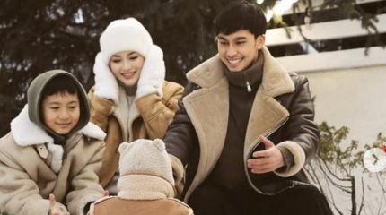 «Райымбектің отбасы»: әнші Ерке Есмахан отбасылық суреттерін жариялады