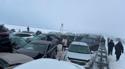 Массовое ДТП в Акмолинской области: оперативная информация