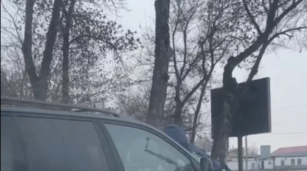 Шымкентте есірткіге мас адам полицейді сүйреп кетті: ол енді 12 жылға сотталуы мүмкін