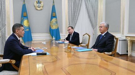 Токаев принял Генерального секретаря Шанхайской организации сотрудничества