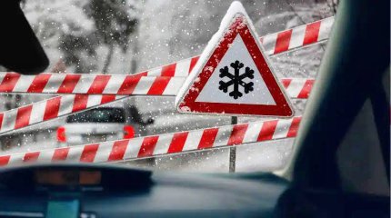 Штормовое предупреждение объявлено почти на всей территории Казахстана