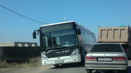 Астанада төрт автобус уақытша қозғалыс бағытын өзгертеді