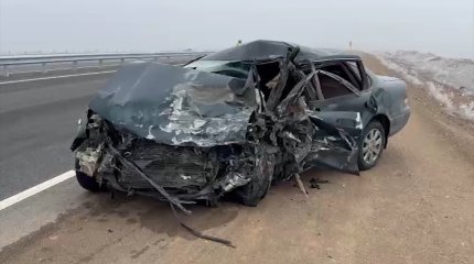 Алматы-Астана тасжолында жол апаты болып, бір адам қаза тапты