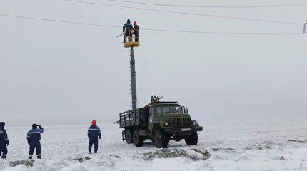 Ақтөбе облысында жеті ауыл жарықсыз отыр