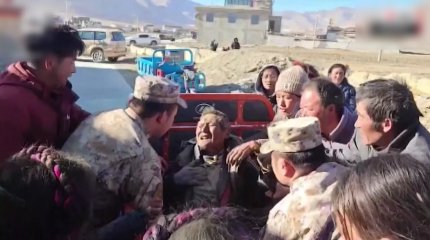 Число жертв сильного землетрясения в Тибете увеличилось до 126