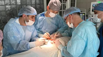 Металл арматура тесіп өткен: 71 жастағы зейнеткер таңғажайып жағдайда құтқарылды