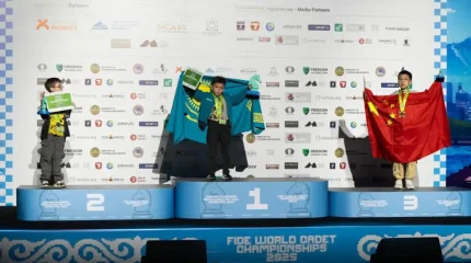 Жас шахматшылар Әлем чемпионатында 3 алтын жеңіп алды