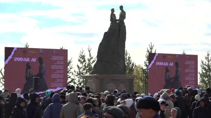 «Дударай» әнінің кейіпкерлеріне ескерткіш қойылды