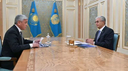 Мемлекет басшысы Қарағанды облысының әкімі Ермағанбет Бөлекпаевты қабылдады