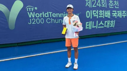 Казахстанец Зангар Нурланулы завоевал шестой титул ITF Juniors, победив на турнире в Корее