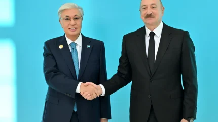 Президент Габаладағы Конгресс-орталыққа барды