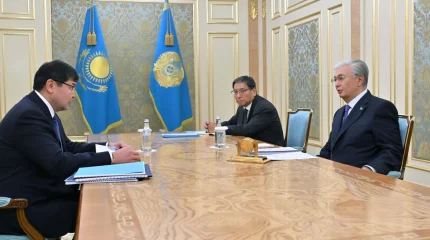 Мемлекет басшысы Қаржы министрі Мәди Тәкиевті қабылдады