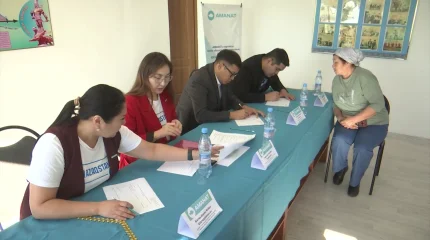 "АMANAT" партиясының «Құқықтық көмек» жобасы аясында ауыл тұрғындарына мамандар кеңес берді