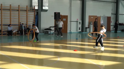 В Уральске партийцы провели детский инклюзивный спортивный фестиваль