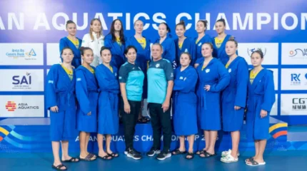 Казахстанские ватерполистки выиграли бронзу чемпионата Азии в напряжённой серии пенальти