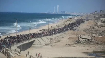 Палестиналықтар үйлеріне қайта бастады