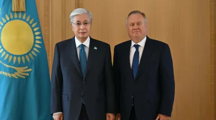 Тоқаев Банк ВТБ басқарма төрағасы Андрей Костинді қабылдады