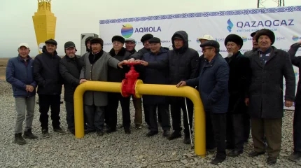 Ақмола облысында газдандыру жұмыстары жүріп жатыр