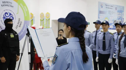 Оралда "Жас сақшы" полиция сыныбы ашылды