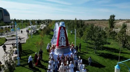 Саукеле из Туркестана вошло в Книгу рекордов Казахстана