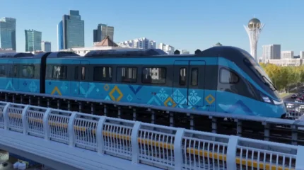 В Астане установят новые составы ЛРТ: движение временно ограничат