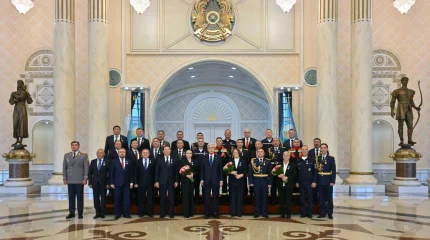 Президент қызметтік борышын атқару барысында көрсеткен ерлігі мен жанқиярлығы үшін бір топ азаматқа мемлекеттік наградалар тапсырды