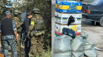 В Мангистауской области задержаны подозреваемые с крупной партией марихуаны