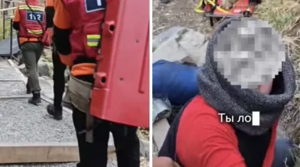 Пьяный турист устроил драку в горах Алматы