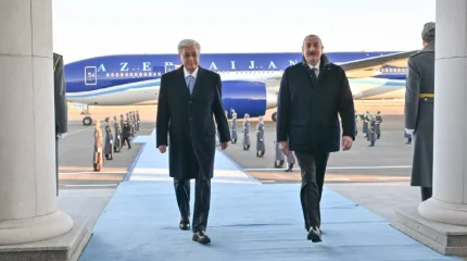 Әзербайжан Президенті Ильхам Әлиев Қазақстанға мемлекеттік сапармен келді