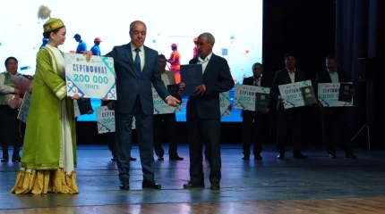 В Уральске прошел областной фестиваль «Еңбек. Адам. Құрмет»