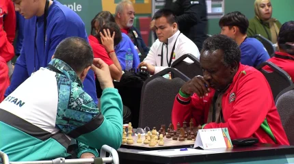 В Астане стартовала Вторая шахматная Олимпиада для людей с особыми потребностями