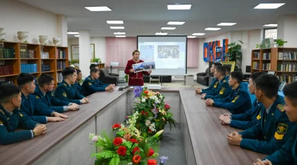 Кадеты Астаны встретили День Республики уроками истории и патриотизма