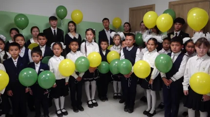 Оралда Республика күні мерекесі қарсаңында жаңа мектеп ашылды