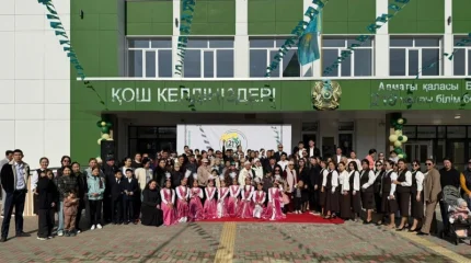 Алматыда Республика күніне орай төрт жаңа мектеп ашылды
