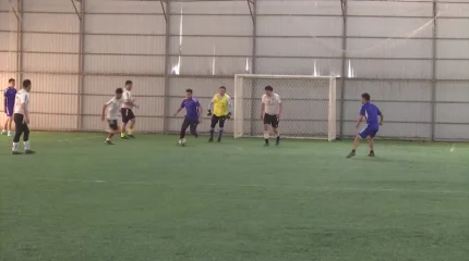 Члены партии «АМАNАТ» провели турнир по мини-футболу в Туркестанской области