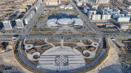 Парк с Золотым человеком открыли в Семее