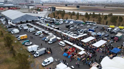 Более 460 тонн продукции представили аграрии Акмолинской области на заключительной ярмарке в Астане