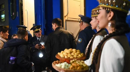 Алматы – Мәскеу бағытындағы пойыз жолға шықты