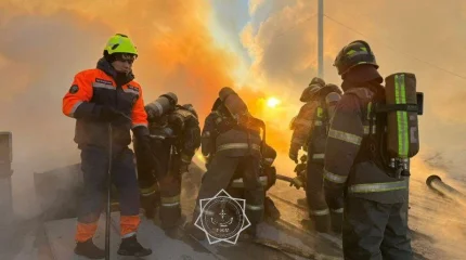 Елордада цех өртенді