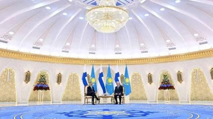 Президенты Казахстана и Финляндии провели переговоры в Акорде