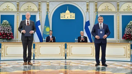 Қазақстан мен Финляндия басшылары 15 құжатқа қол қойды