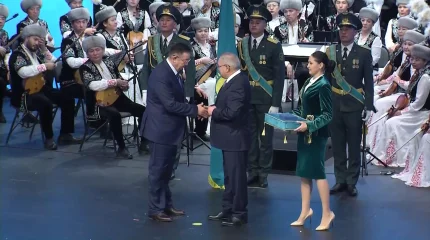 Жетісу облысының дамуына үлес қосқан 35 азамат мемлекеттік наградалармен марапатталды