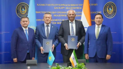 В Казахстане откроется филиал индийского университета судебных наук и IT-криминалистики