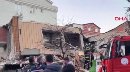 Түркияда жеті қабатты ғимарат құлап, адамдар қиранды астында қалды