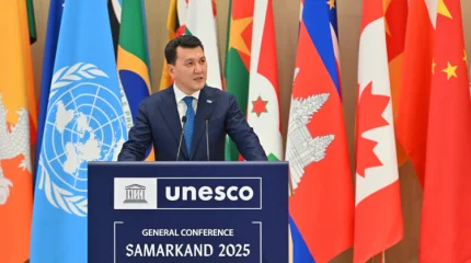 Мемлекеттік кеңесші ЮНЕСКО-ның Бас конференциясында Қазақстан Президентінің жаңа бастамалары туралы айтты