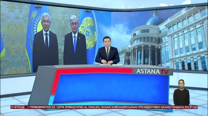 Мемлекет басшысы ҰҚШҰ Бас хатшысы Иманғали Тасмағамбетовпен кездесті