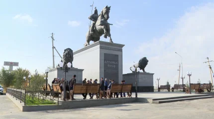 Шымкенттегі Алпамыс батыр ескерткіші жаңартылды