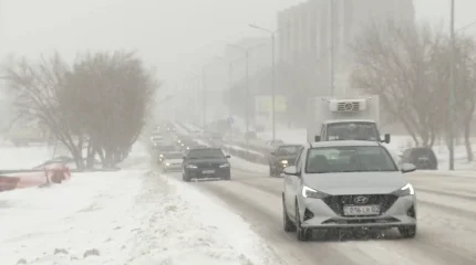 В Казахстан идет похолодание