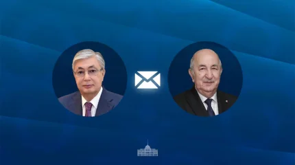 Президент Казахстана поздравил Алжир с национальным праздником